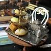 [Jn]Dollhouse Miniature Simulation Mini Pantry Model Diy Accessories Scene Props Decor Toy