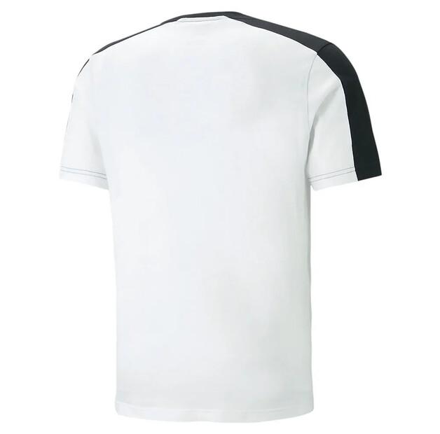 Puma T-shirt with Short Sleeves Ess Block X Tape