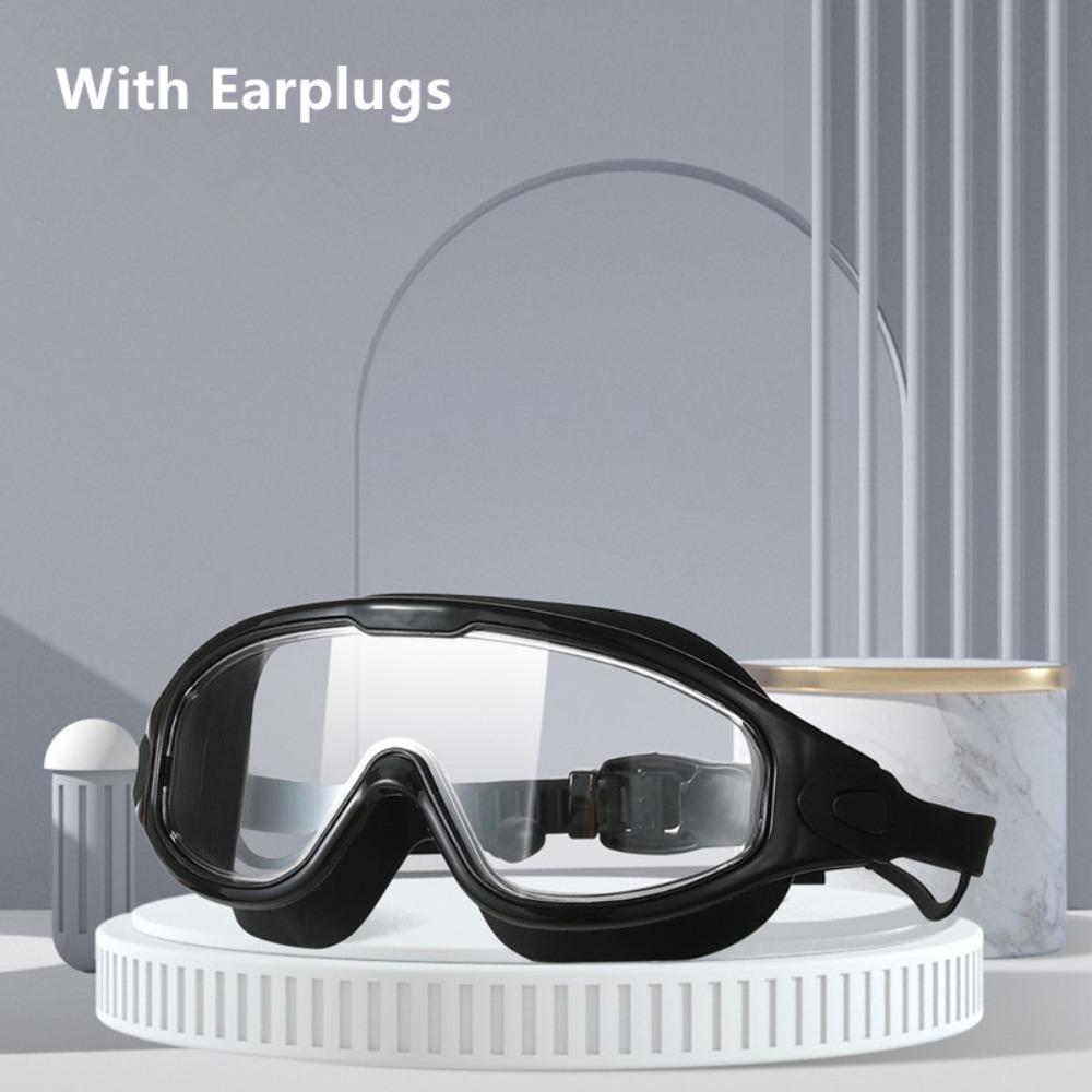 Anti-Fog Flat Light Wide Vision Swim Eyewear Swimming Goggles Diving Eyewear Swimming Glasses
