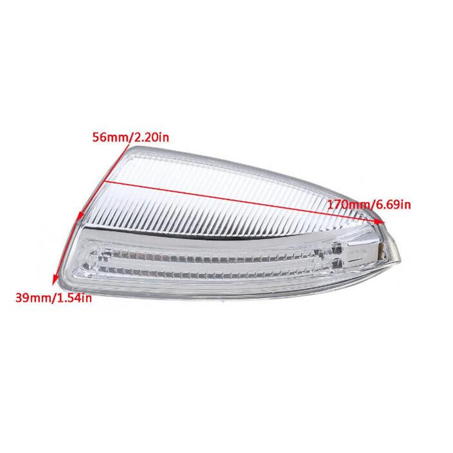 Left Exterior Rearview Mirror with Turn Signal Light for mercedes w164 ML350 c-class 2008-2014