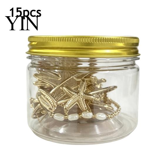 Random Jewelry Selection Mystery Jar for Women, Mixed Set with Necklace Vintage Assortment Earrings Ring Bracelet Brooch, Coastal Gift Family Friends