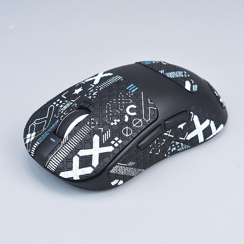 

Лента для захвата мыши Скейтборд Ручная наклейка Нескользящая Впитывающая пот Противоскользящая наклейка as the picture