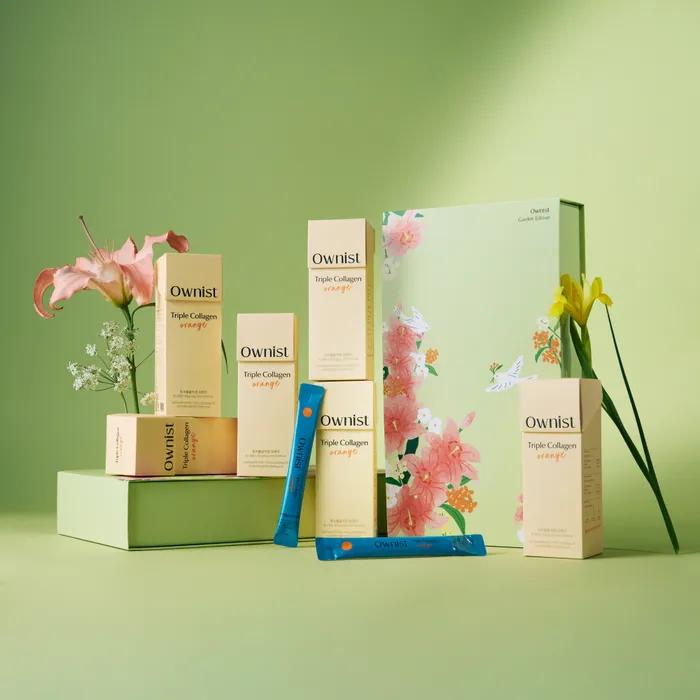 [Ownist Garden Edition] Triple Collagen Orange 6 Pack 3 Months