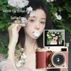 Retro HD Flip Screen CCD Camera with 180° Rotating Display - Student Portable Selfie Beauty