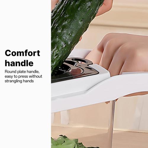 Irishom 22-in-1 Slicer, Julienne, Vegetable Slicer, Self-Cleaning Mini Chopper, Dicer, Kitchen Utensils, Multi-Function Grater, Dicer Chopper, Egg Whi