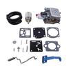 Metal Carburetor Kit for Chainsaw 340 345 346 350 353 with For Zama C3-EL18B Compatibility and Multiple Part Replacements