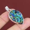 Abalone Shell Pendant Handmade Pendant Beautiful Gemstone Pendant 925 Sterling Silver Pendant Wedding Jewelry Designer Pendant Gifts For Him