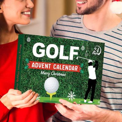 2026 Christmas Countdown Calendar Golf Advent Calendar Golf Advent Calendar Festival Gift For Boys Girls Stocking