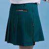CHALLENGER Women'S A-Line Asymmetrical Pleated Culottes Dark Green