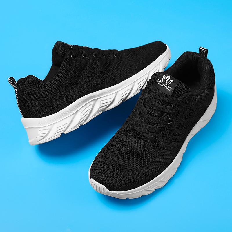 Fashion Shoes for Women New Breathable Comfortable Casual Lightweight Running Shoes Korean Version Fashion Trend Sports Shoes for Women