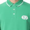 Emporio Armani Solid Color Crew Neck Pullover Casual Short Sleeve Polo Shirt Men Tops Green 6L1FA51JTKZ0560