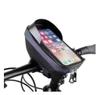 Hartschalen-Telefontasche, Fahrradtasche, Lenkertasche, wasserdicht, große Kapazität, Touchscreen-kompatibel, Fahrradzubehör