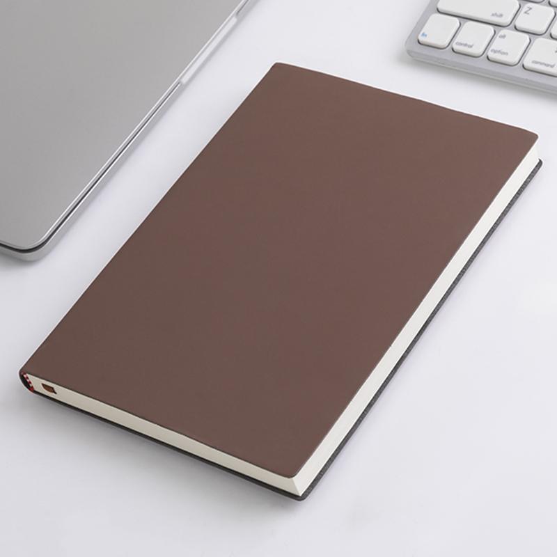 A5 Soft Leather Notebook With 120 Inner Pages, Waterproof Cover And Comfortable Touch
