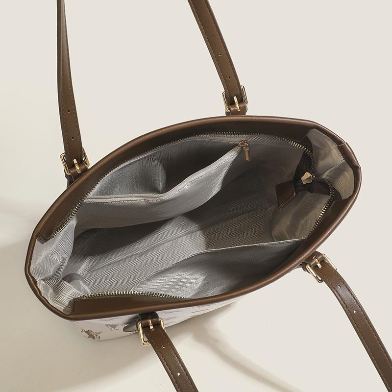 Large Capacity Women's Bag Spring/summer Chic Commuter Tote Bag Temperament Single Shoulder Underarm Bag