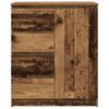 Sideboard with Drawers Vintage Wood Look 71 x 35 x 84 cm Engineered Wood