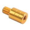 Fishing Landing Net Handle Connector Fishing Net Rod Head Converter Replacement Part Fishing Landing Dip Net Connector
