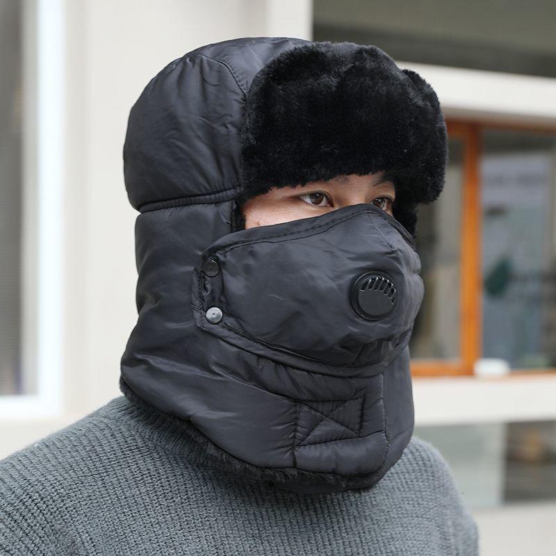 

Шапка протизастудна для велоспорту, бавовняна потовщена протидощова та снігова шапка