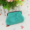 Mini Coin Purse, with Classic Kiss-lock Buckle Design, Portable Velvet Coin Purse, for Coins Earrings Lipstick Samples Daily Use