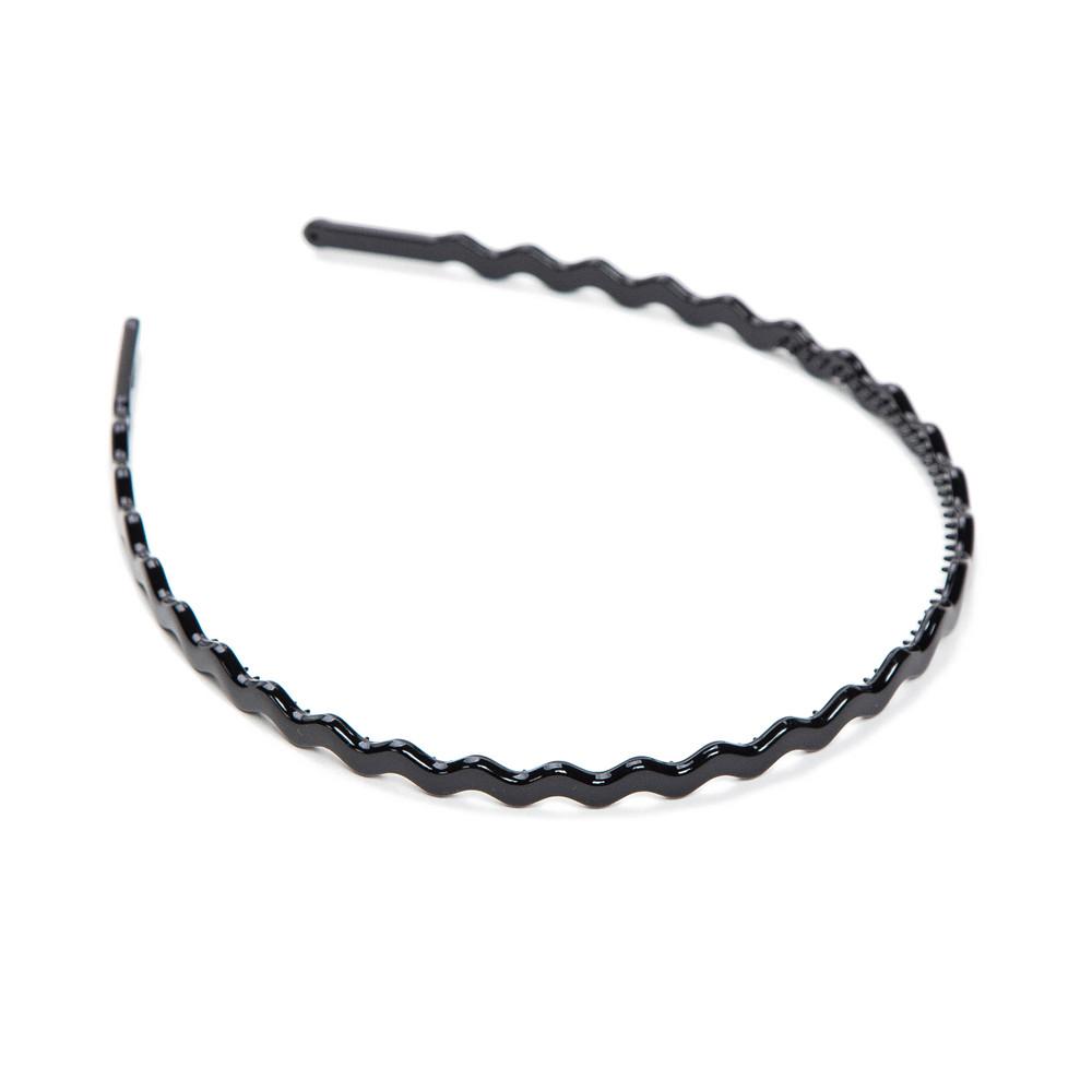 Elastic Plastic Leopard 1 pc Fashion Mens Women Unisex Black Hair Head Hoop Band Sport Headband Hairband Accessories
