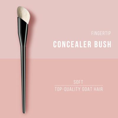 The Luxury Black Fingertip Concealer Highlight Eyeshadow Makeup Brush Soft Top-quality Goat Hair Eye Blending Cosmetic Tool
