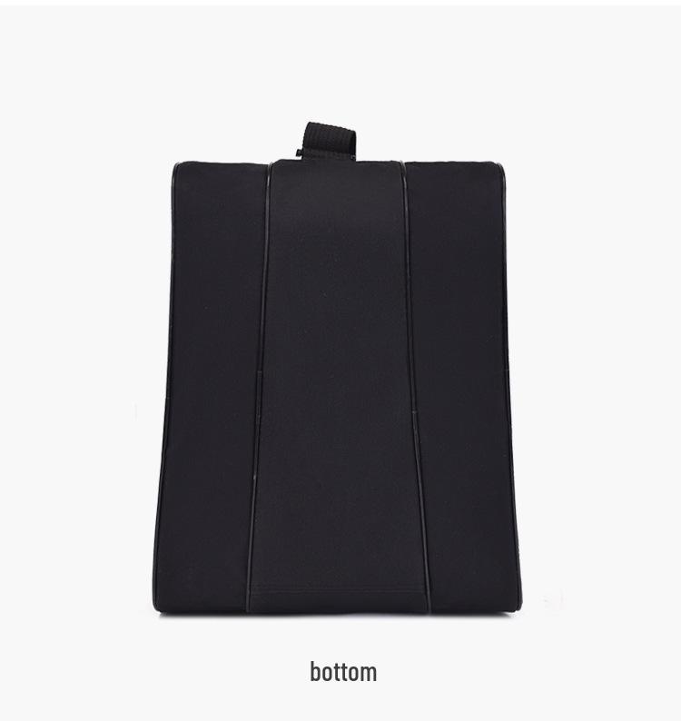 Thickened Oxford Cloth Black Roller & Ice Skate Triangle Storage Bag
