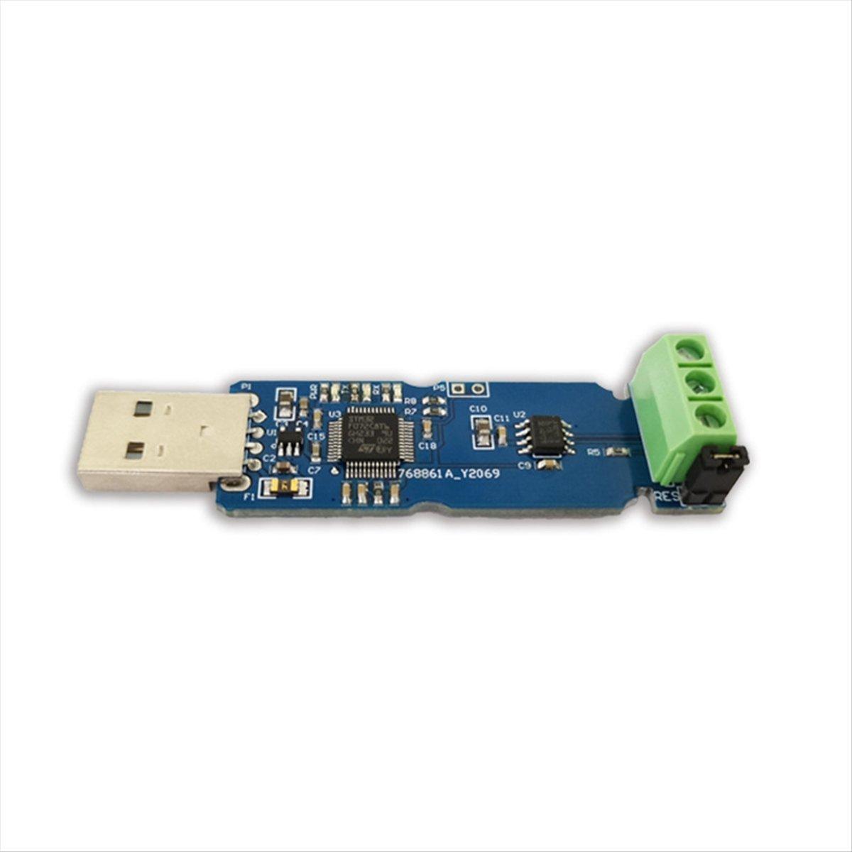 

2025 Новий модуль CANable USB-to-CAN Адаптер для налагодження CAN Аналізатор шини CAN Помічник для налагодження Неізольована версія China Mainland