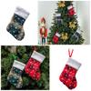 Christmas Small Stockings Gifts Bag Fireplace Decoration Holiday Xmas Party