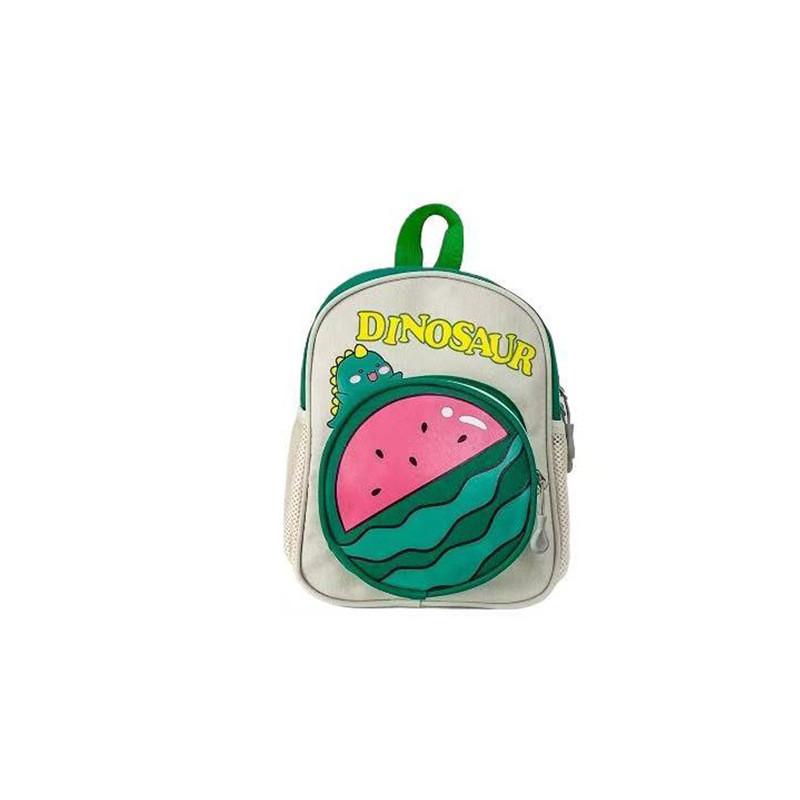 Oxford Cloth Kids Shoulder Bag With Cute Design For School Children бежевый