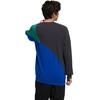 adidas Sweat-shirt à col ras du cou avec imprimé logo Trèfle Colorblock Originals pour homme HF5944