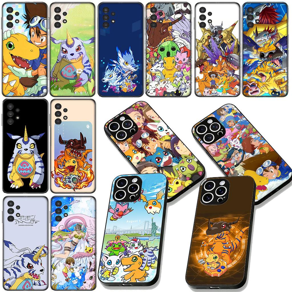 Digimons Adventure Digitals monster Phone Case for Apple iPhone 12 13 Mini XS 11 Pro Max 7 8 Plus + XR 8+ X SE 2020 SE3 Cover