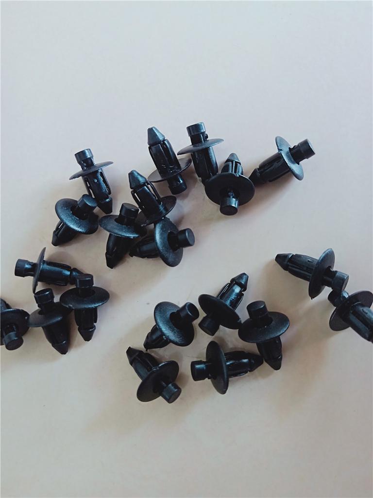 New 100Pcs Motorcycle ATV Fairing Bolt Bodywork Push Pry Rivets Pin Fastener Kit