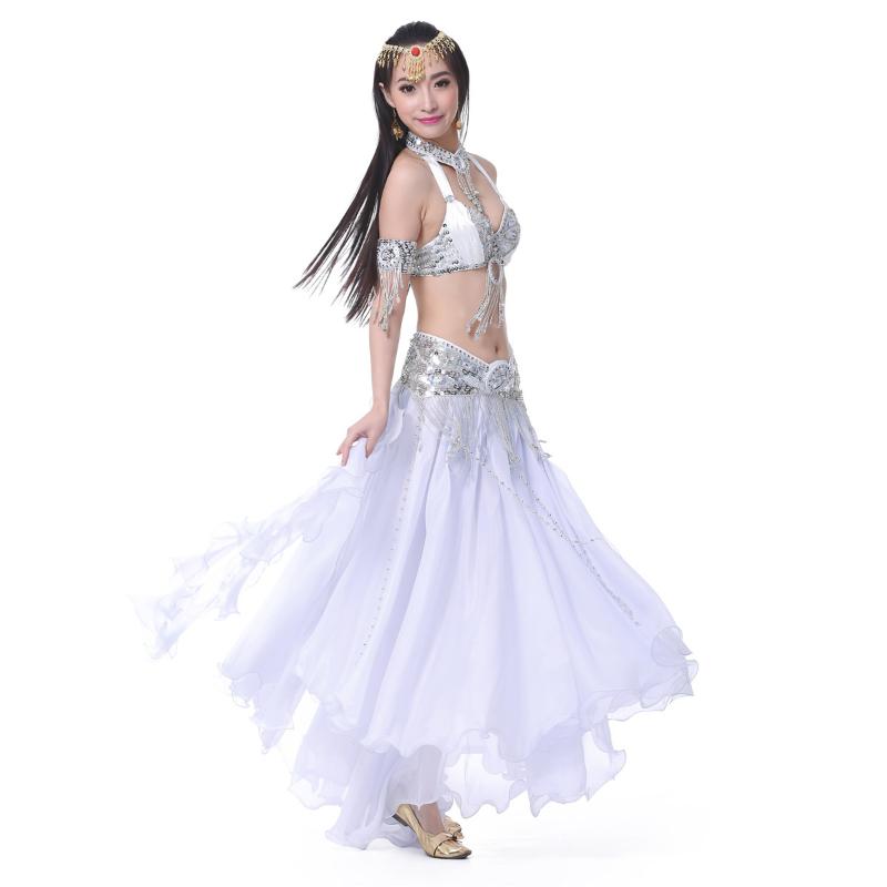 Belly Dance Skirts Women Without Belt Slits Belly Dance Costume Skirt