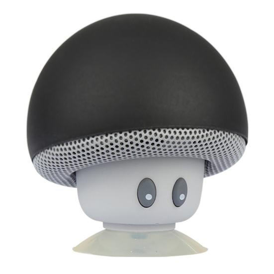 Portable Mini Cute Mushroom Waterproof Sucker Bluetooth-compatible Speaker Bass Sound Box