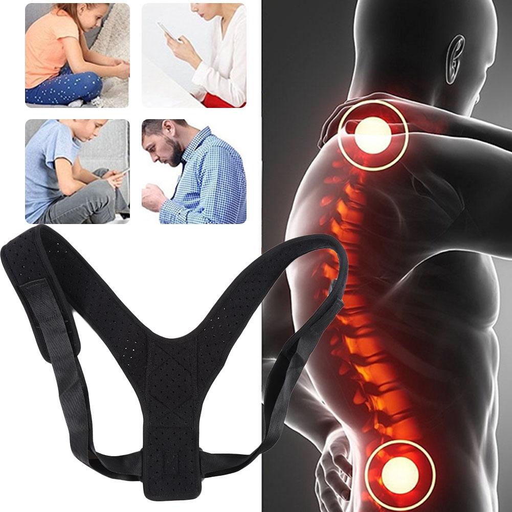 Adjustable Back Correction Belt Shoulder Comfortable Strap Posture Corrector Brace Support