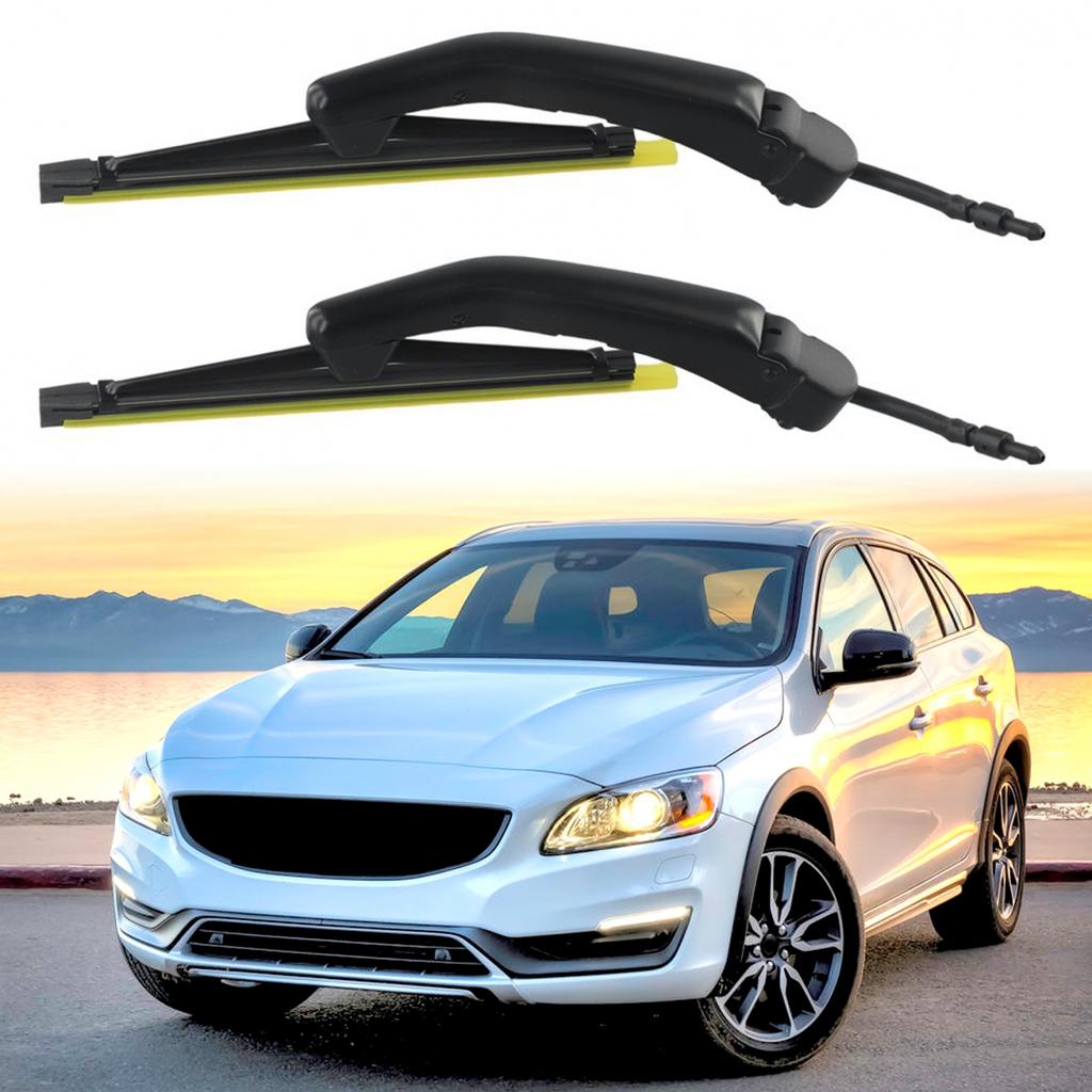 Replacement Headlight Wiper 2Pcs Accessories Black
