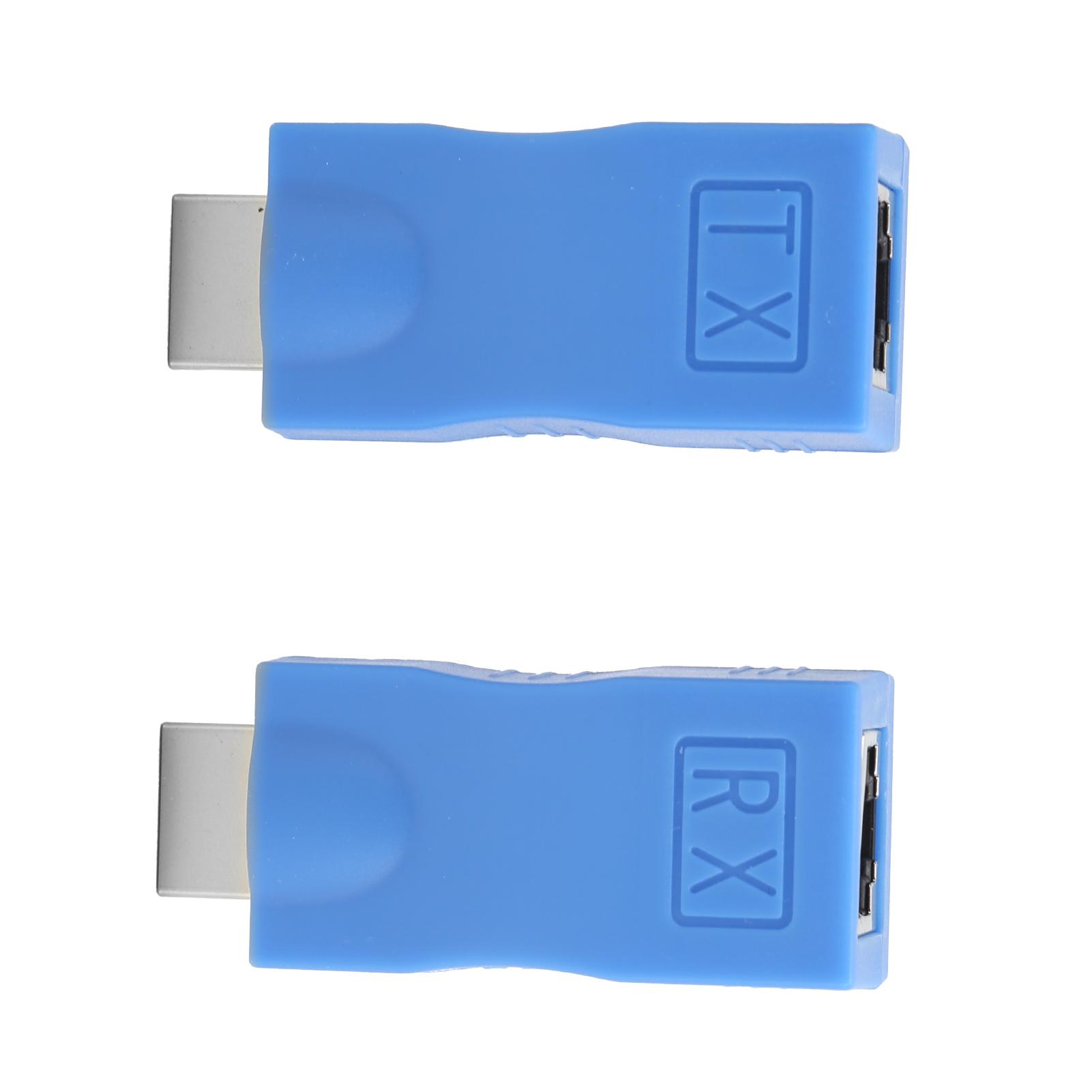 

Адаптер сигнала HD Мультимедийный интерфейс Папа к Rj45 Мама Удлинитель сигнала Передатчик Приемник