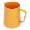 600ml Rostfritt Stål Skumkanna Mjölk Kaffe Skumkanna med Spetsig Hällpip för HemmetOrange