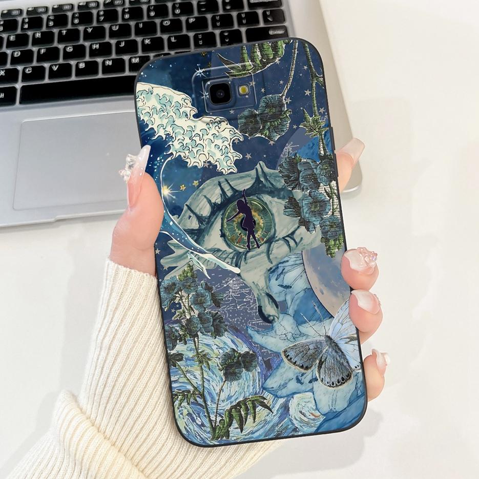 For Samsung Galaxy J7 Prime Case SM-G610F Fashion Candy Painted Cover Soft TPU Phone Cases For Samsung J7 Prime J7Prime 2 Fundas