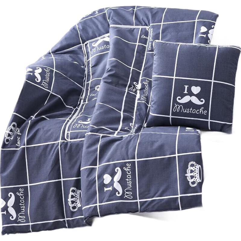 Car Pillow Quilt 2-in-1