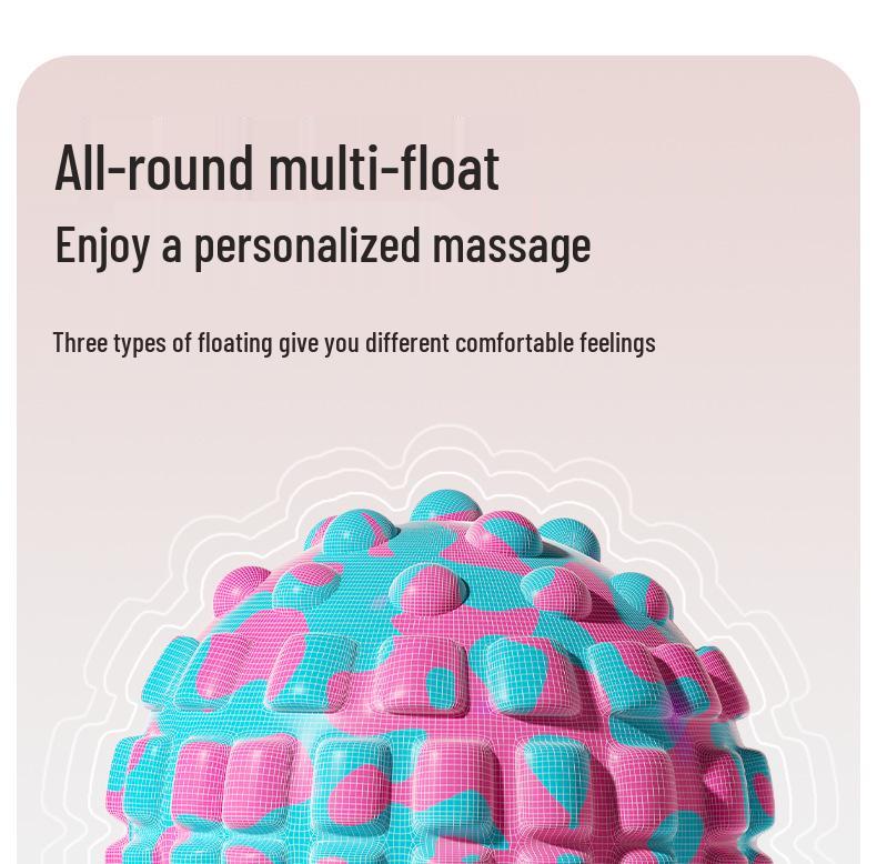 Plantar Fasciitis and Muscle Relaxation Peanut Massage Ball for Foot, Ankle, Shoulder, and Yoga Meridian Therapy