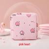 Portable Sanitary Napkin & Cosmetic Storage Bag – Compact Travel Pouch for Pads, Lipstick & More