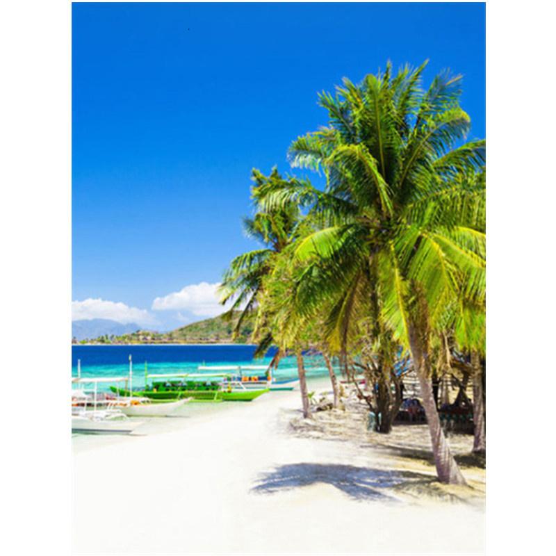 5D DIY Pintura Diamante Azure Seascape Diamante Bordado Kit Ponto Cruz Completo Strass Mosaico Decoração de Casa