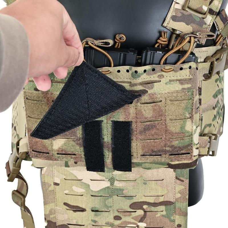 2Pcs Hook And Loop Tacticals Patches Board Molles Attachment Patches Display Board Molles Panel For Badge Insignias Patches