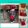 Childrens Modern Unisex Shoulder Bag With Trendy Tassels Perfect Preschoolers For