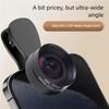 Smartphone Lens 130° Wide Angle Glass Fast Detachable Clip for Phone 16 15 14 Series Photography Accessory