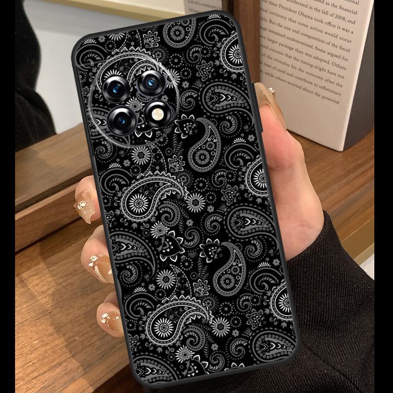 Bandana Seamless Pattern Case For OnePlus 15 13 12 11 10 15R 13R 12R 10T 13T OnePlus Nord 5 CE 4 3 Lite N20 N30 Cover