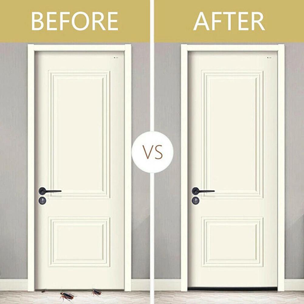 93*10cm Door Draft Guard Double Sided Excluder Reduce Noise