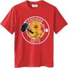 Printed Unisex Crew Neck t shirt unisex Choose Love Duck With Hammer And Skull Trendy Teenagerss male tshirt brand