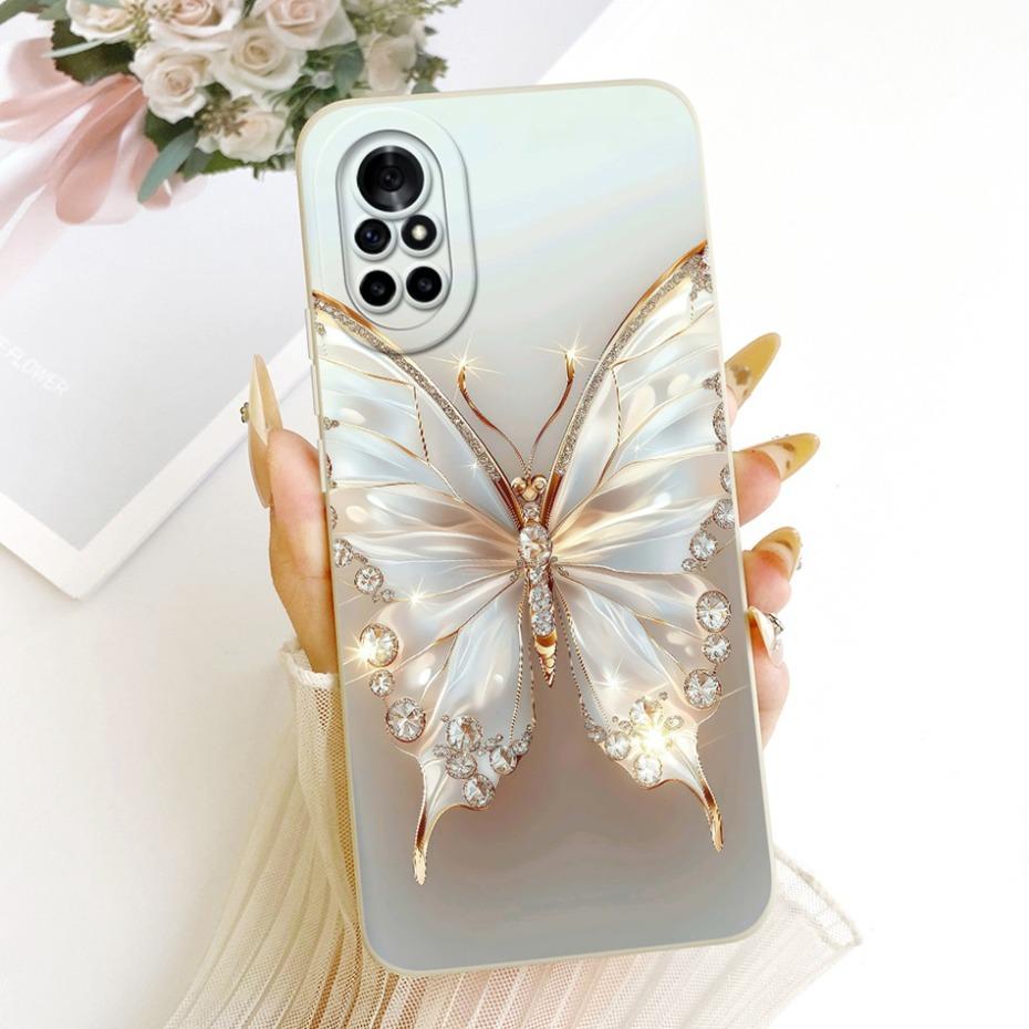 Cute Printed Phone Case For Huawei Nova 8 8i Soft Silicone Shockproof Cases For Huawei Nova8 Nova8i Covers Bumpers