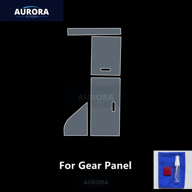 

For JAGUAR XF 09-15 Car Interior Center Console Transparent TPU Protective Film Anti-scratch Repair Film Accessories Refit For Gear Panel
